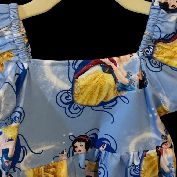 Sassy Saul Boutique 18 Month Disney’s Snow White Character Dress Blue Dress - Picture 6 of 8